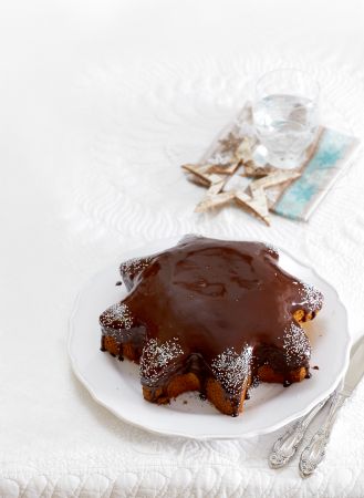 Βασιλόπιτα με εσπεριδοειδή και σοκολάτα