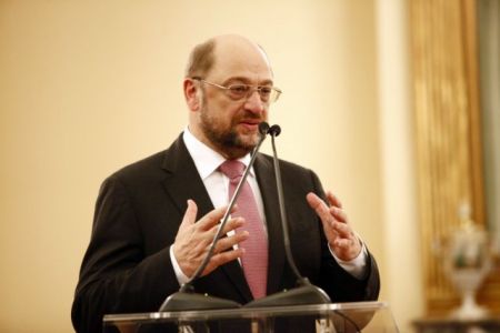 Martin Schulz is impressed by Greece’s “remarkable” surplus