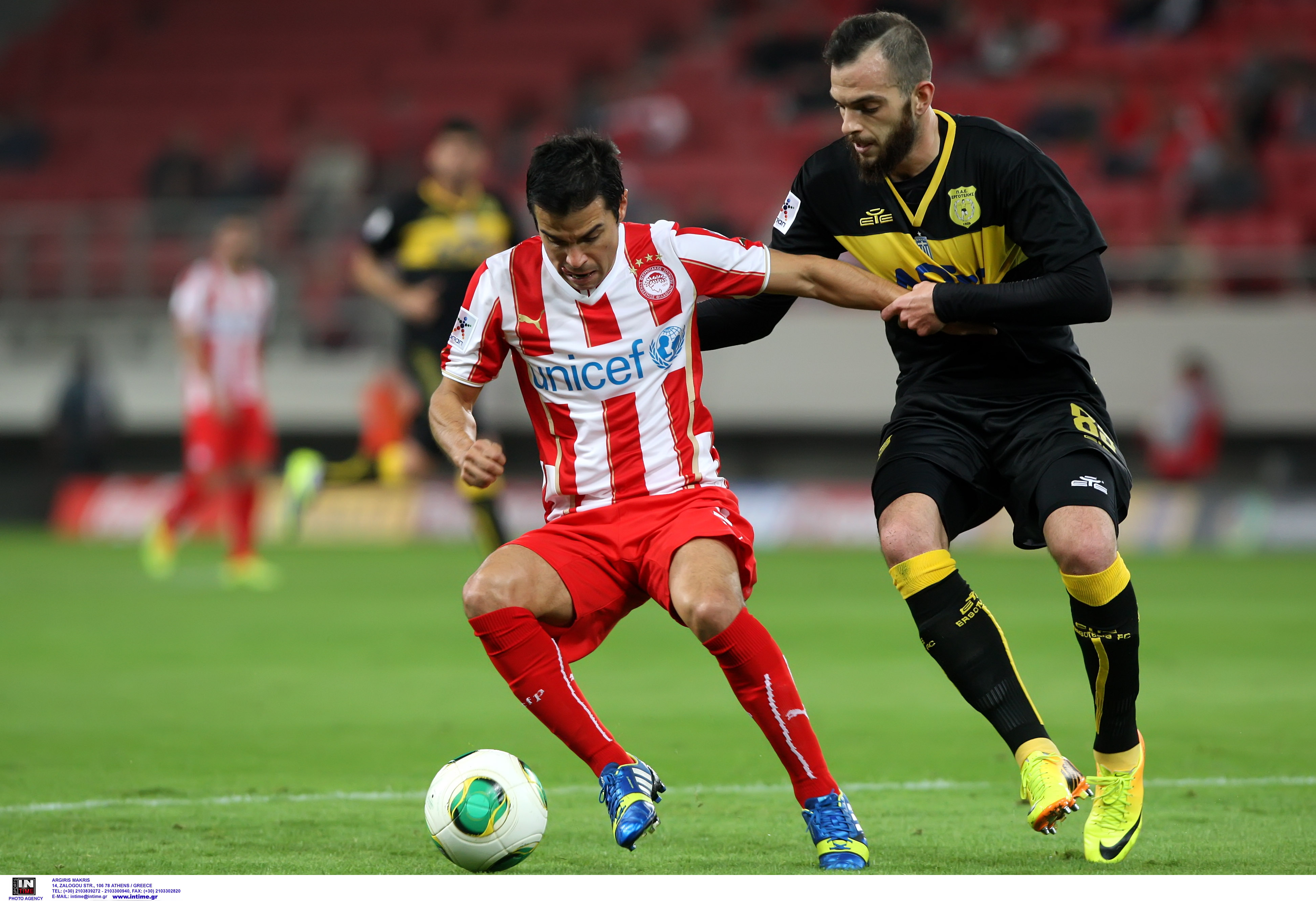 30η αγωνιστική Σούπερ Λιγκα:  (Εργοτέλης – Ολυμπιακός 1-4