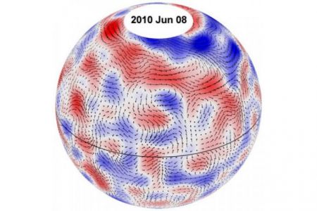 Γιγάντια ρεύματα ανακυκλώνουν τη θερμότητα στον Ήλιο