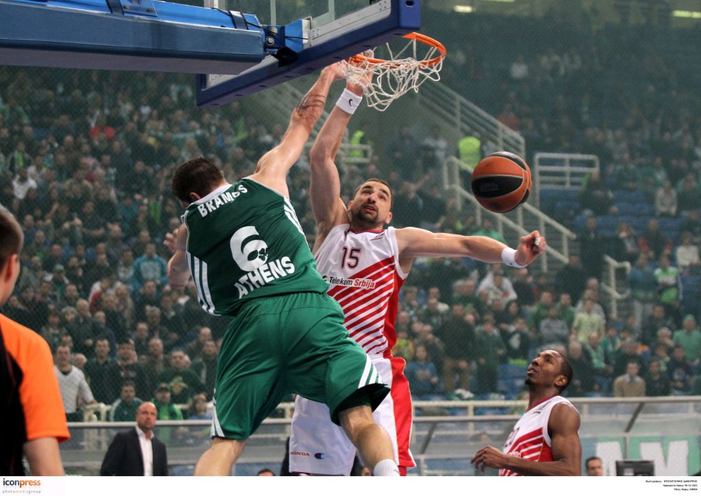 Ευρωλίγκα: Ερυθρός Αστέρας – Παναθηναϊκός 69-68