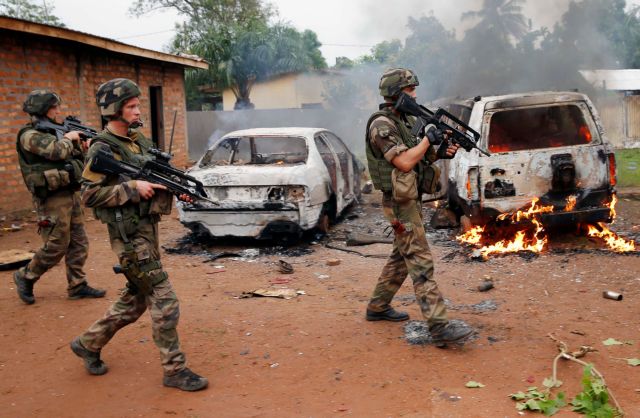 Larissa rumored to military HQ for Central African Republic operation
