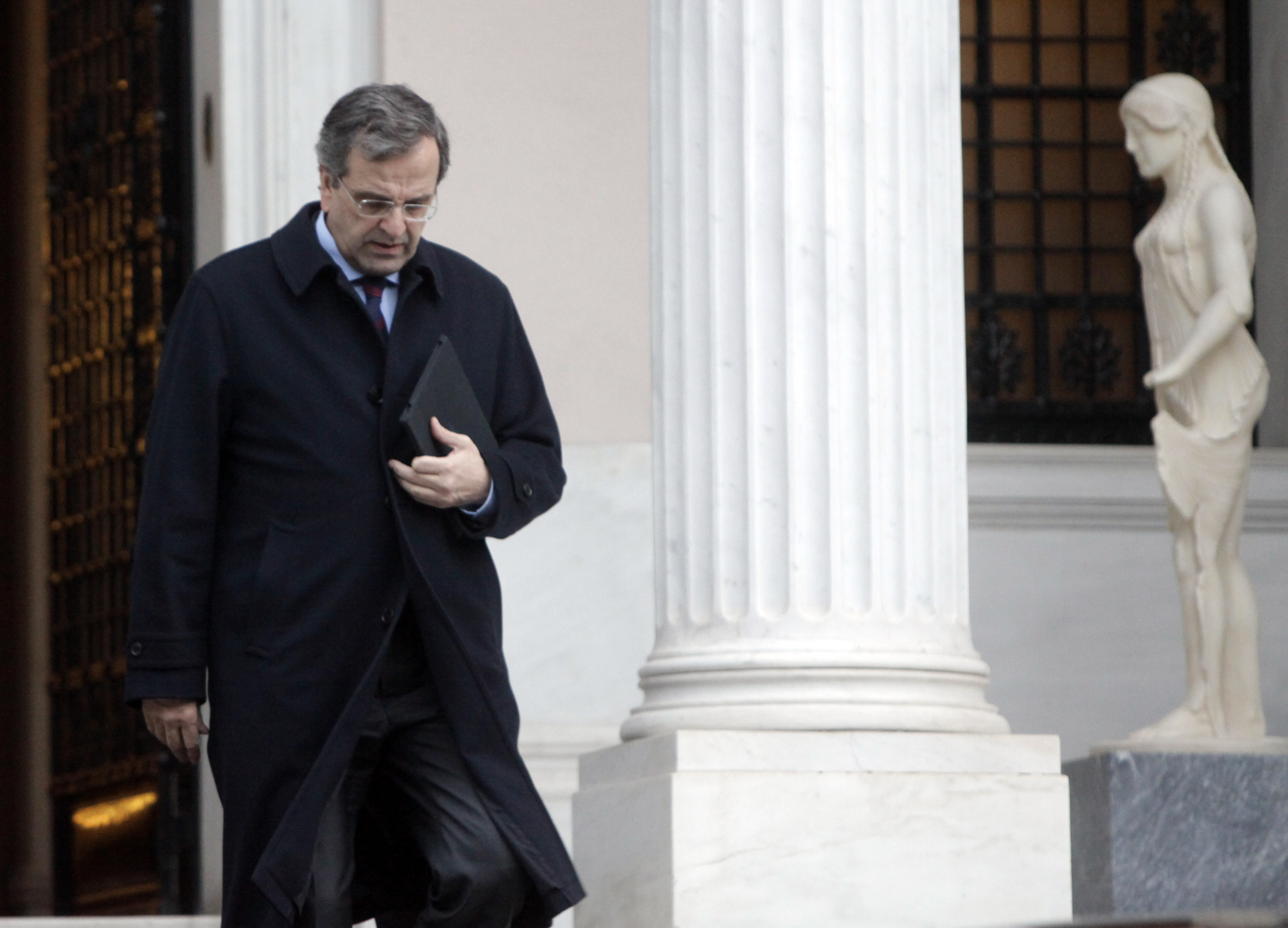 Σαμαράς-κινέζοι κατασκευαστές στο Μαξίμου για το αεροδρόμιο Καστελίου