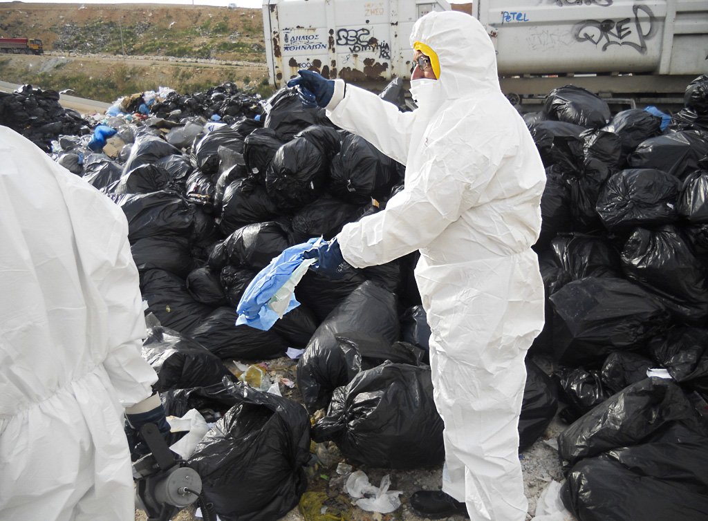 Νέο περιστατικό ρίψης ιατρικών αποβλήτων στον ΧΥΤΑ Φυλής