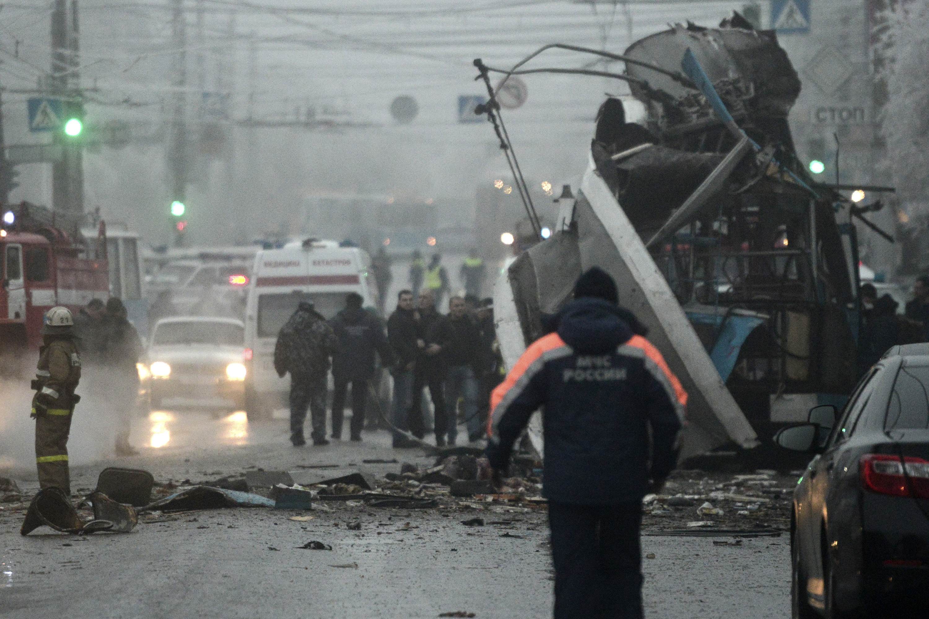 Новости россия 1 теракт. Взрыв троллейбуса в Волгограде.