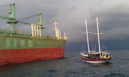 Immigrants saved off coast of Astypalea transferred to Kos