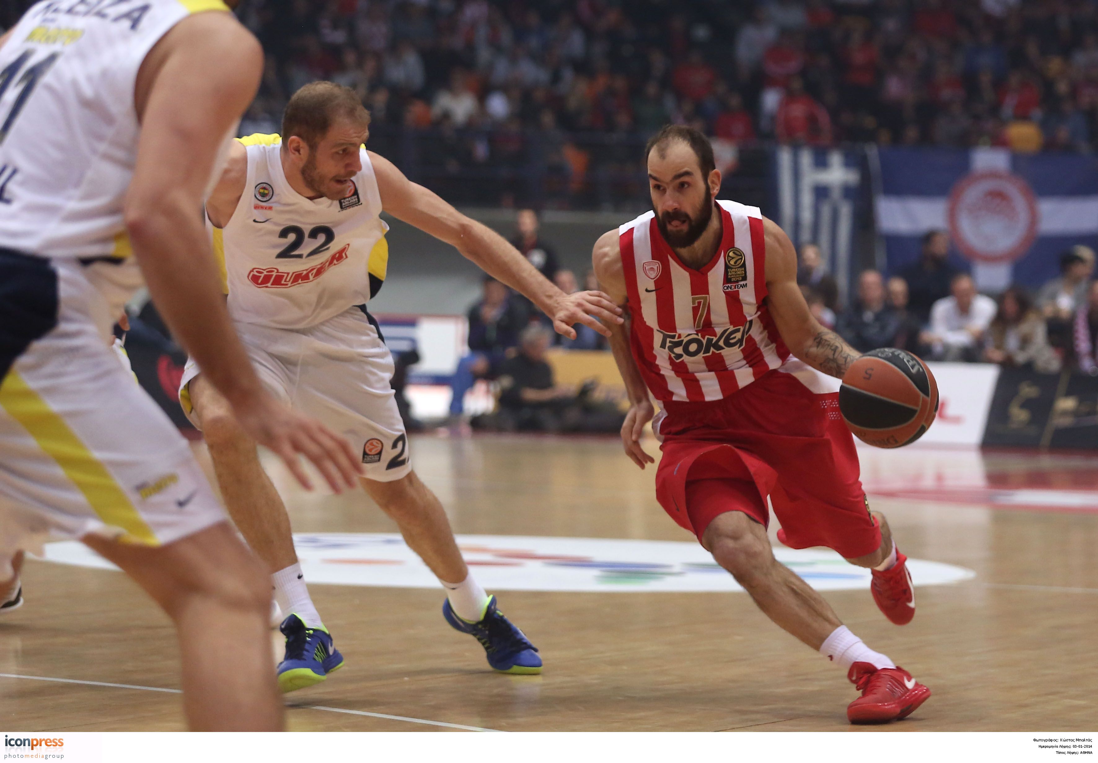 Ευρωλίγκα: Φενερμπαχτσέ / Ούλκερ – Ολυμπιακός 78 – 74