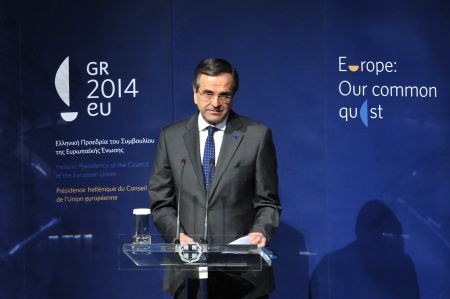 Σαμαράς:”Σχιζοφρενική” προσέγγιση για το ευρώ έχει ο ΣΥΡΙΖΑ