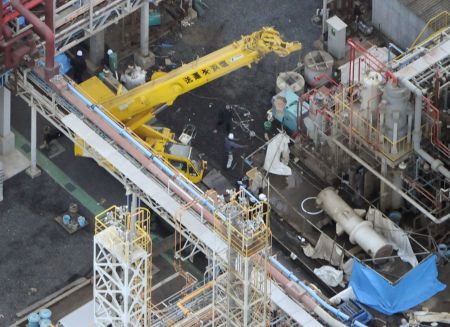 Πολύνεκρη έκρηξη σε εργοστάσιο χημικών στην Ιαπωνία