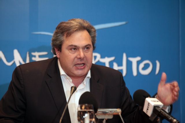 Kammenos: “Collapse the government to hold general elections”