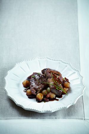 Συκώτι με σάλτσα φρέσκων μυρωδικών