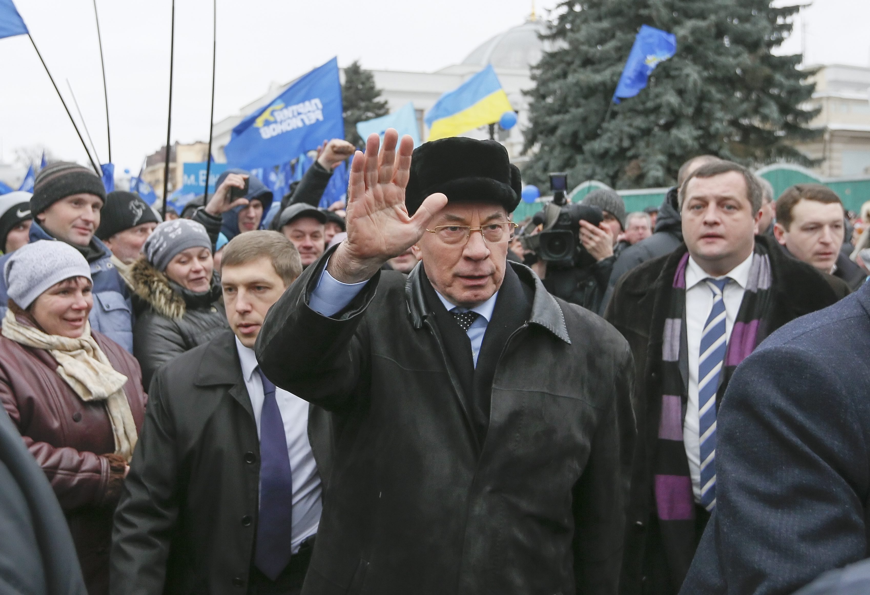 Ουκρανία: Δεκτή η παραίτηση του πρωθυπουργού από τον Γιανουκόβιτς