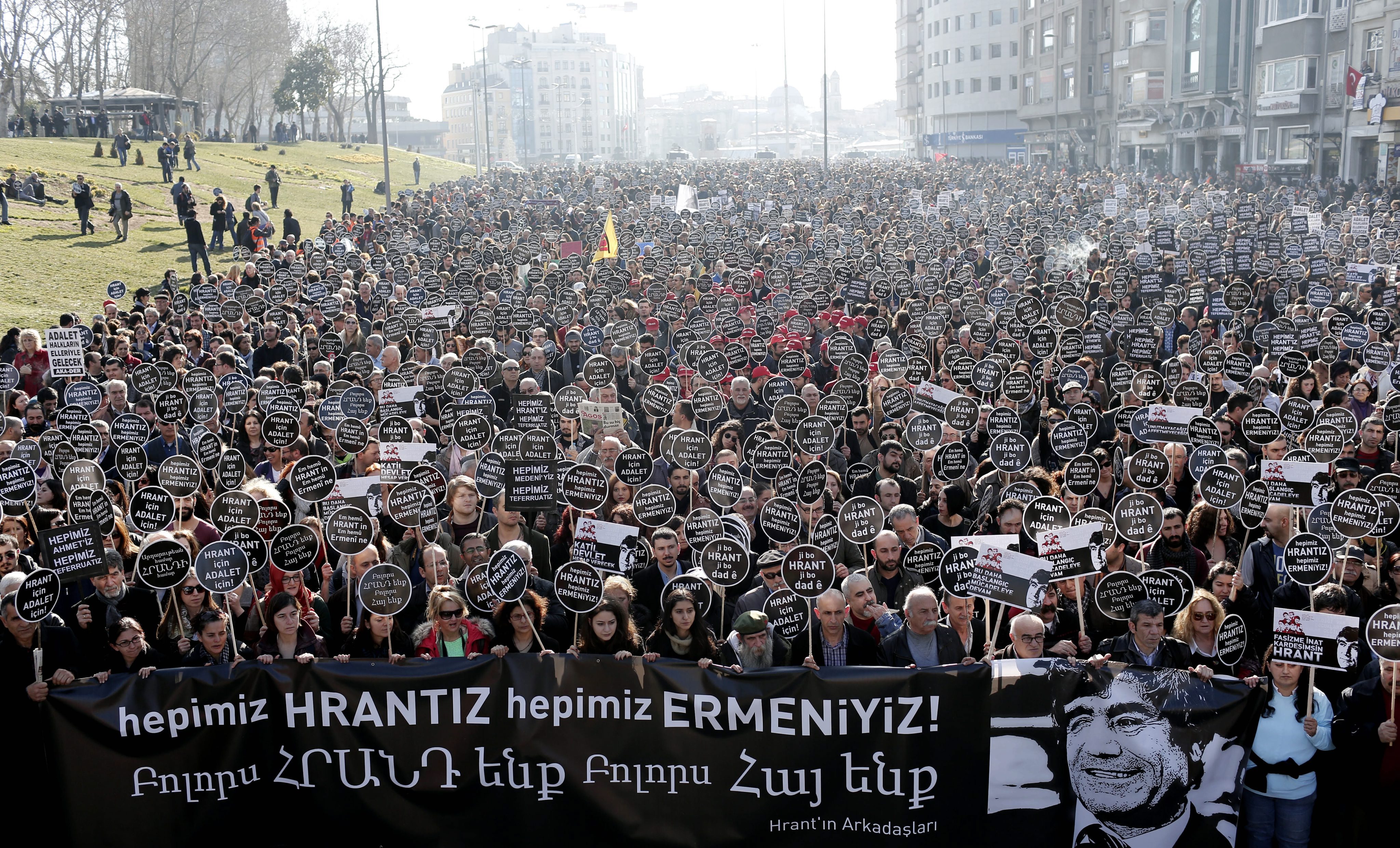Κωνσταντινούπολη: Διαδήλωση για την επέτειο δολοφονίας δημοσιογράφου