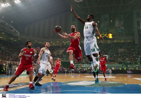 Μπάσκετ: Παναθηναϊκός –  Ολυμπιακός στο ΟΑΚΑ (58 – 48)
