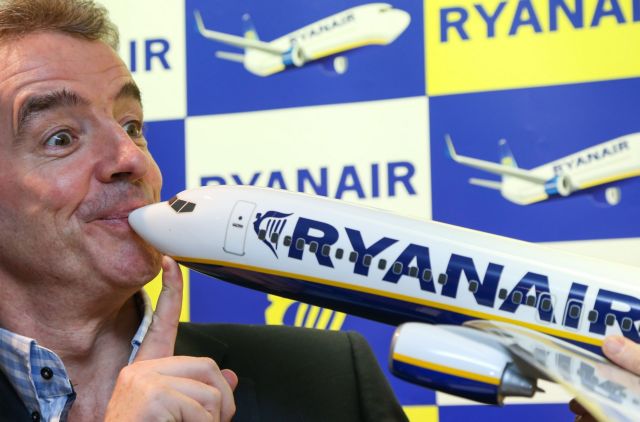 Ryanair estimates it will bring 4 million to and from Greece | tovima.gr