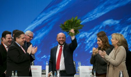 Eπικεφαλής του SPD για τις ευρωεκλογές o Σουλτς