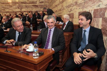 Υποψήφιοι για τον Δήμο Αθηναίων Αρης Σπηλιωτόπουλος και Νικήτας Κακλαμάνης