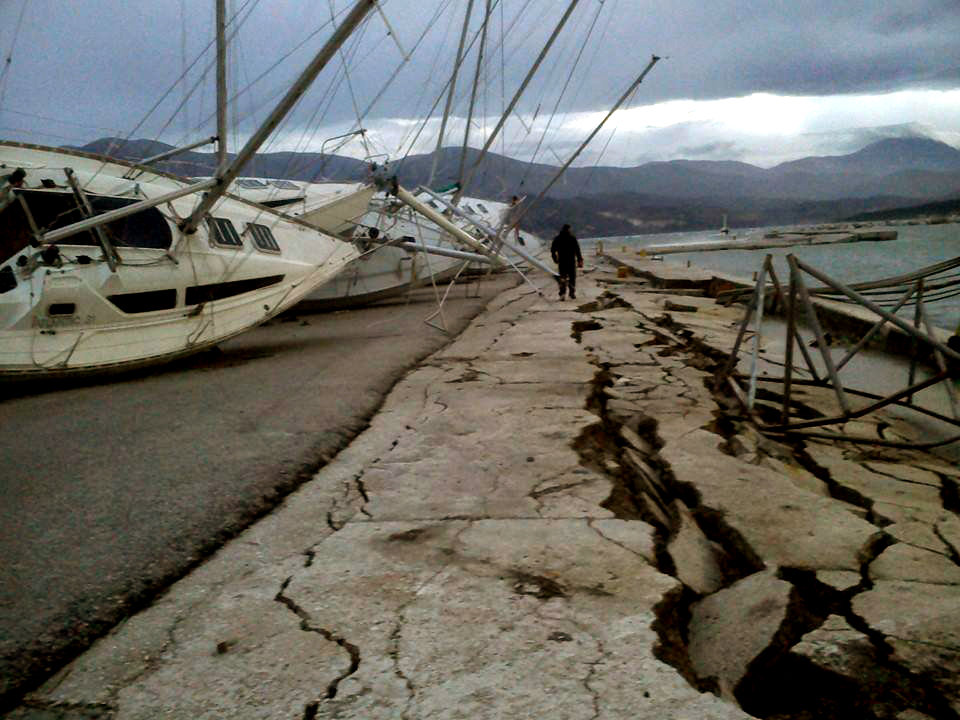 Μεγάλες ζημιές στην Κεφαλλονιά από τον νέο ισχυρό σεισμό 5,7 της κλίμακας Ρίχτερ