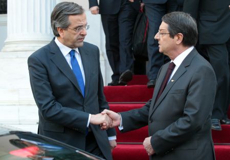 Συνάντηση Σαμαρά-Αναστασιάδη στην Αθήνα τέλη Ιουλίου