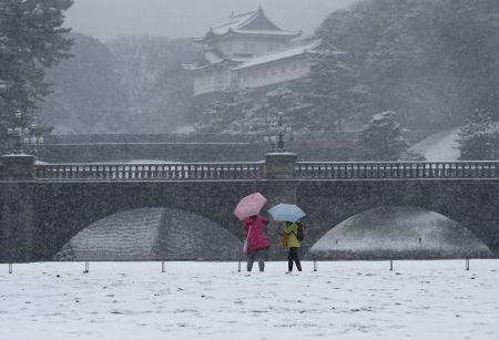Εντεκα νεκροί από χιονοθύελλα στην Ιαπωνία