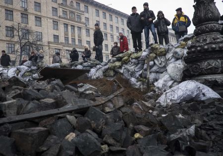 Νέα συγκέντρωση των διαδηλωτών στο Κίεβο την Κυριακή