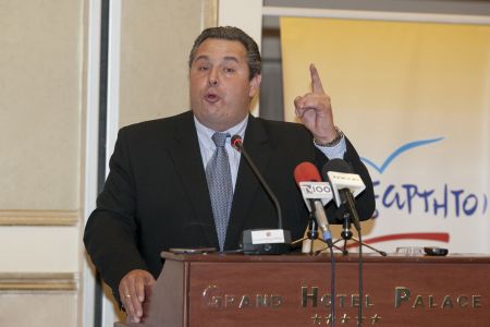 Καμμένος: Αμεση ανακήρυξη της ΑΟΖ, με σεβασμό στο περιβάλλον