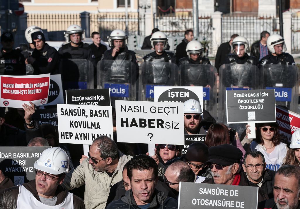 Στα «χρόνια Ερντογάν» απολύθηκαν 1.863 δημοσιογράφοι