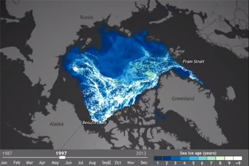 Οι πάγοι της Αρκτικής σε ταινία κλιματικής καταστροφής
