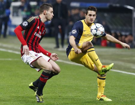 Τσάμπιονς Λιγκ: Μίλαν – Ατλέτικο (0-1) και Αρσεναλ – Μπάγερν (0-2)