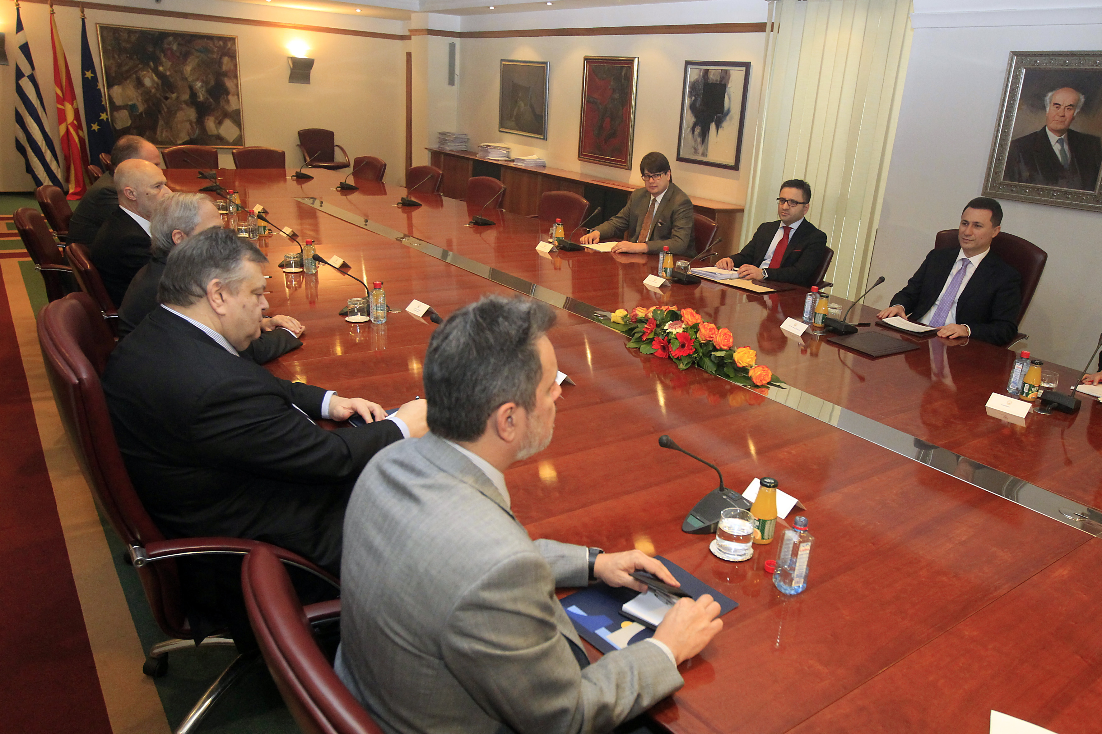 Βενιζέλος: «Υπάρχει σημαντικό δυναμικό συνεργασίας με πΓΔΜ»