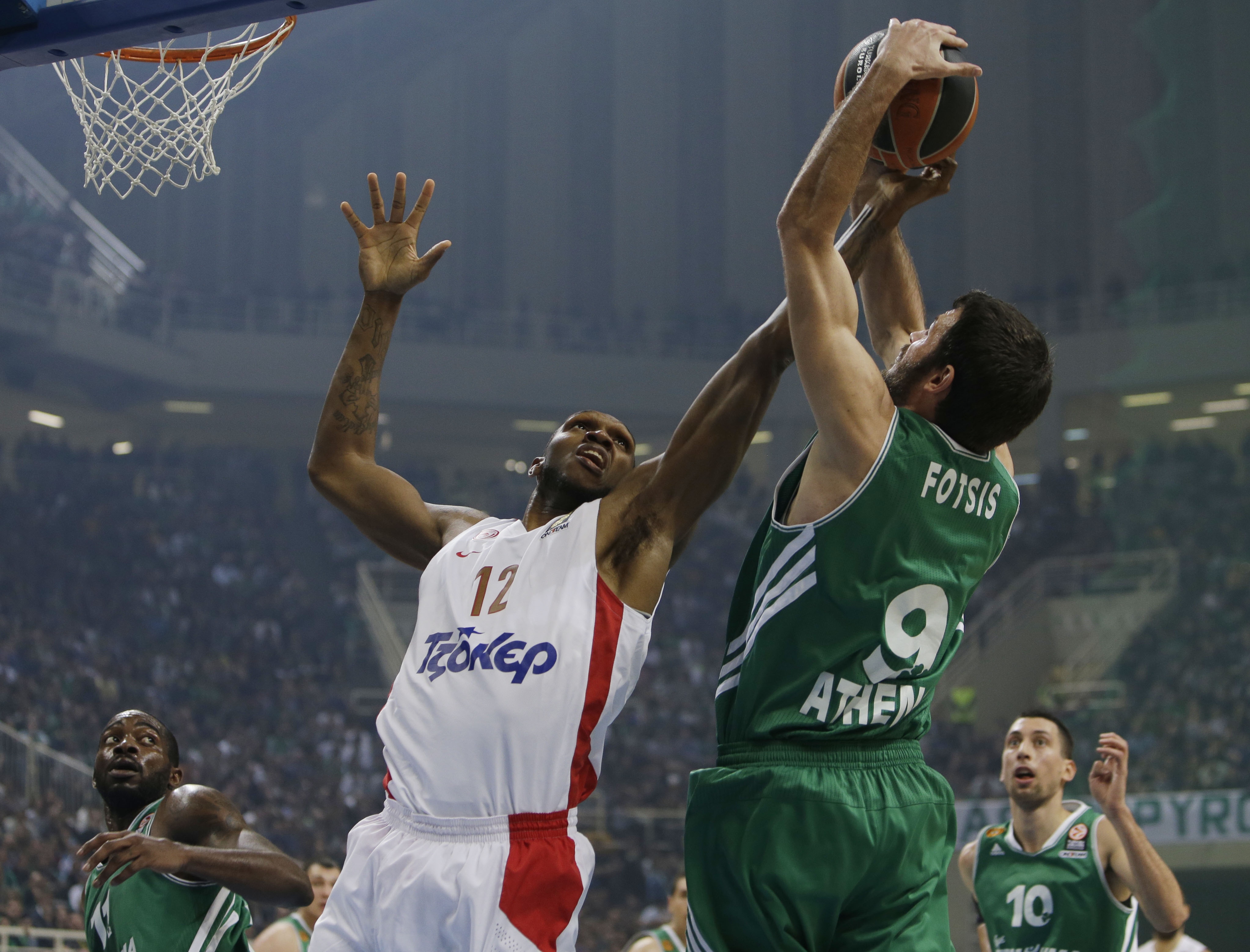 Μπάσκετ – Ευρωλίγκα: Παναθηναϊκός – Ολυμπιακός 66 – 62