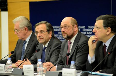 Ολιγόωρη επίσκεψη στο Ευρωπαϊκό Κοινοβούλιο πραγματοποίησε ο Αντώνης Σαμαράς