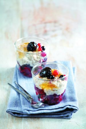 Δίκτυο μαμάδων: Νιφάδες βρόμης με φρούτα του δάσους