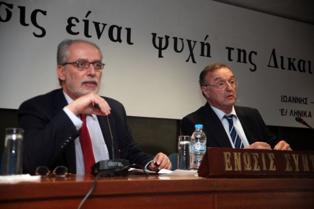 Αριστερό «τόξο» στη συνέντευξη του υποψηφίου της «Ελιάς» των δικηγόρων