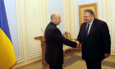 Βενιζέλος στο Κίεβο: «Η Ελλάδα μπορεί να προσφέρει τεχνογνωσία στην ουκρανική οικονομία»