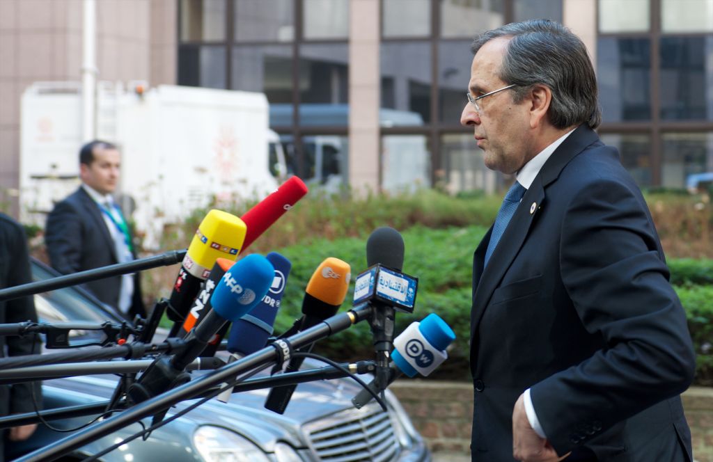 Στις Βρυξέλλες ο Αντ. Σαμαράς  και ο  Γ. Βρούτσης