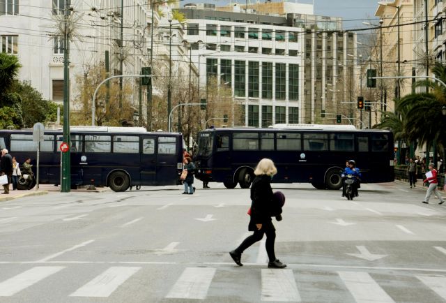 Κυκλοφοριακό χάος στο κέντρο της Αθήνας
