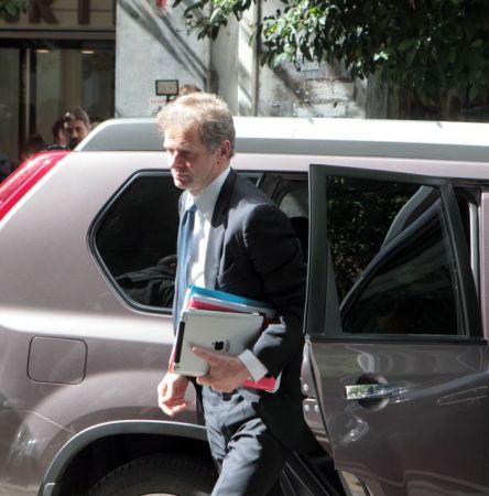 Τετ α τετ Στουρνάρα με Τόμσεν στο υπουργείο Οικονομικών