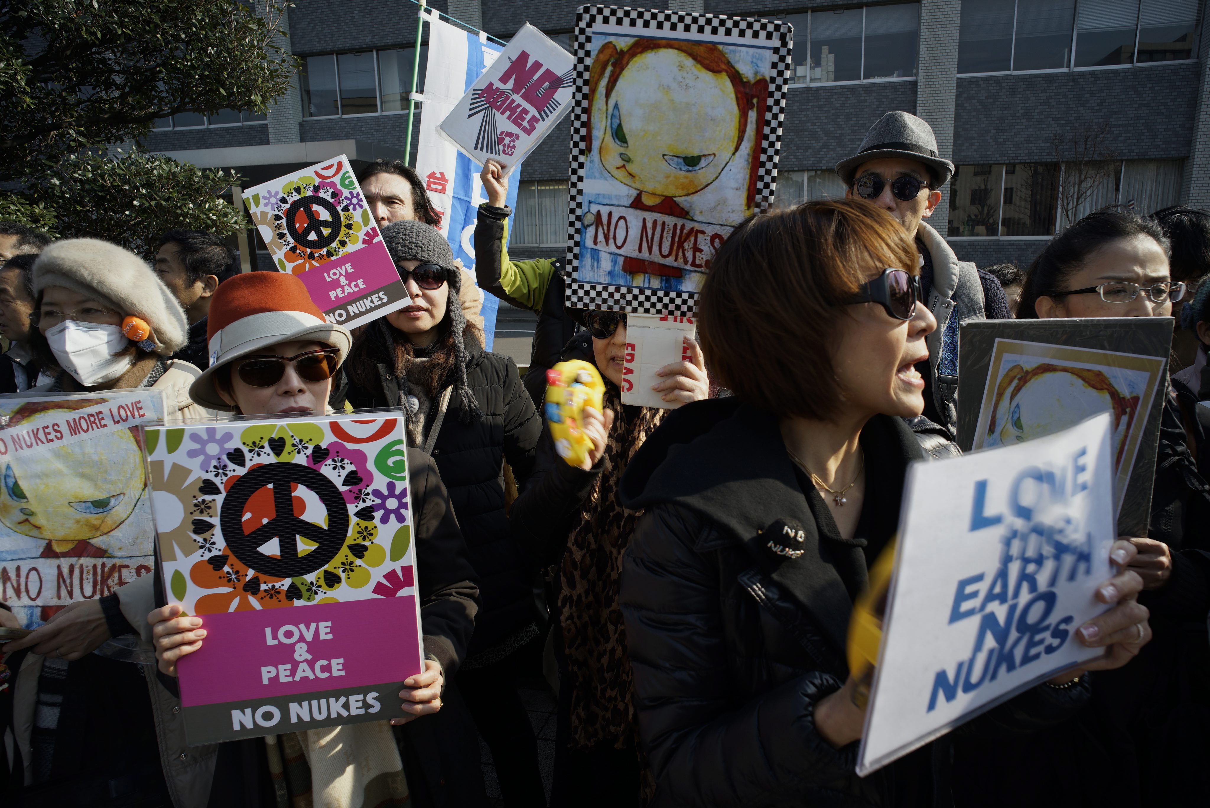Ιαπωνία: Διαδηλώσεις για την μαύρη επέτειο 3 ετών από τη Φουκουσίμα