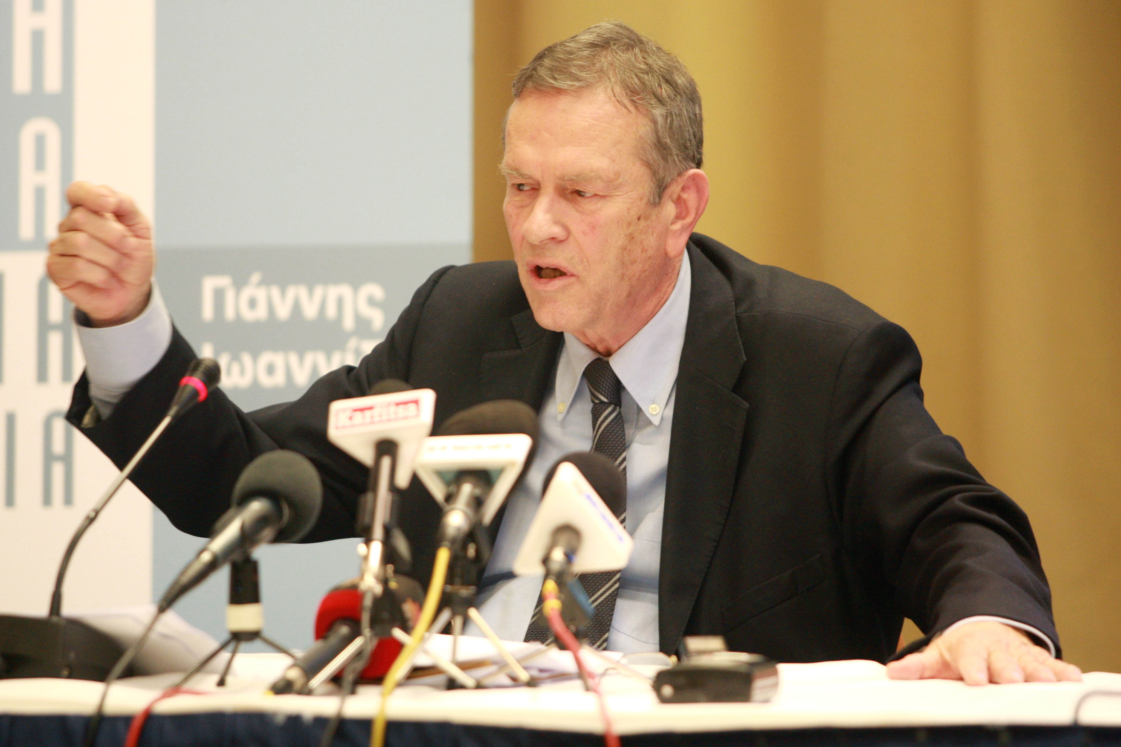 Ιωαννίδης: Δεν φοβάμαι, αλλά δεν θέλω να διαιρώ τον κόσμο της ΝΔ