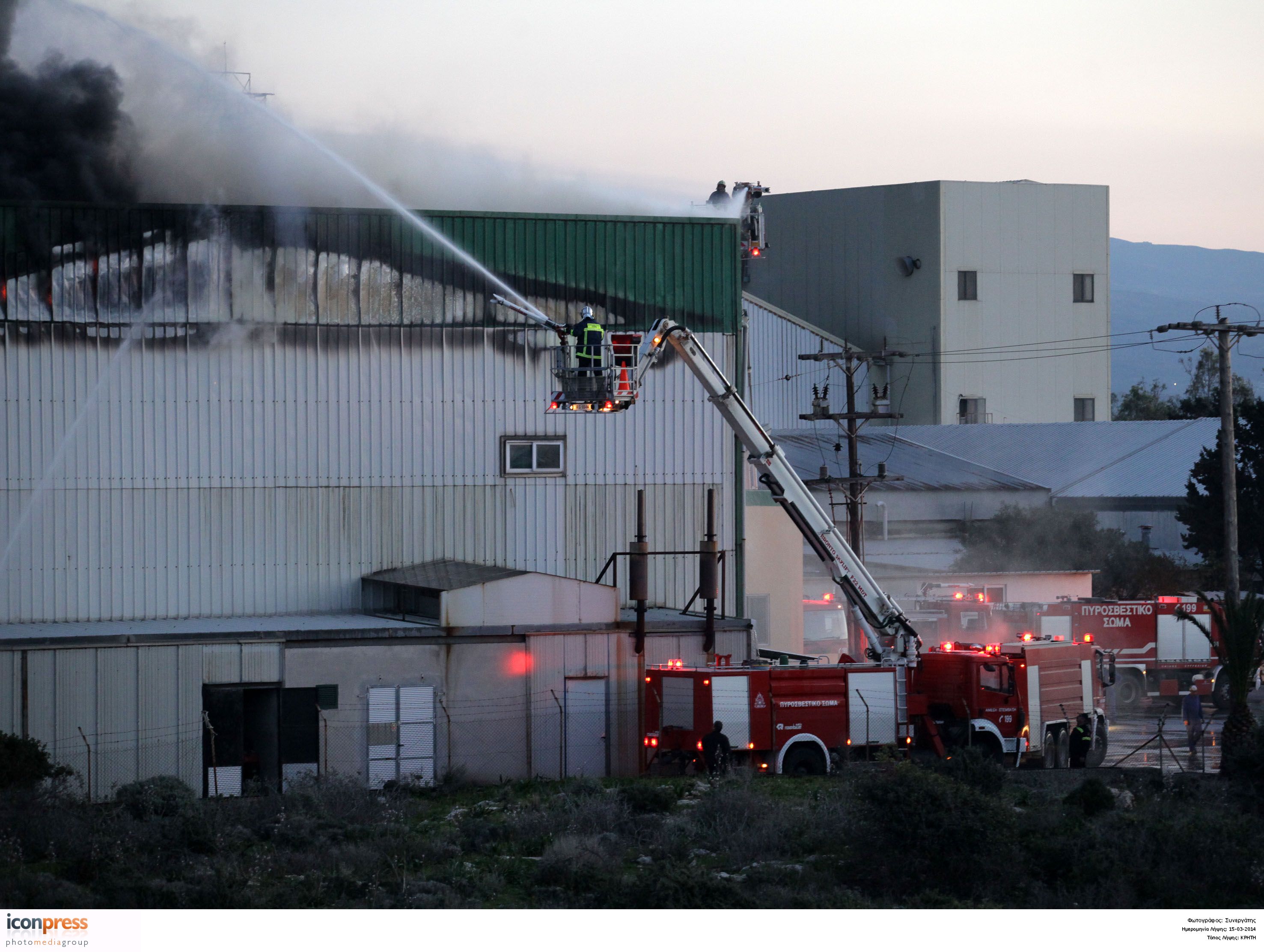 Creta Farms: Ομαλή η τροφοδοσία της αγοράς μετά την πυρκαγιά