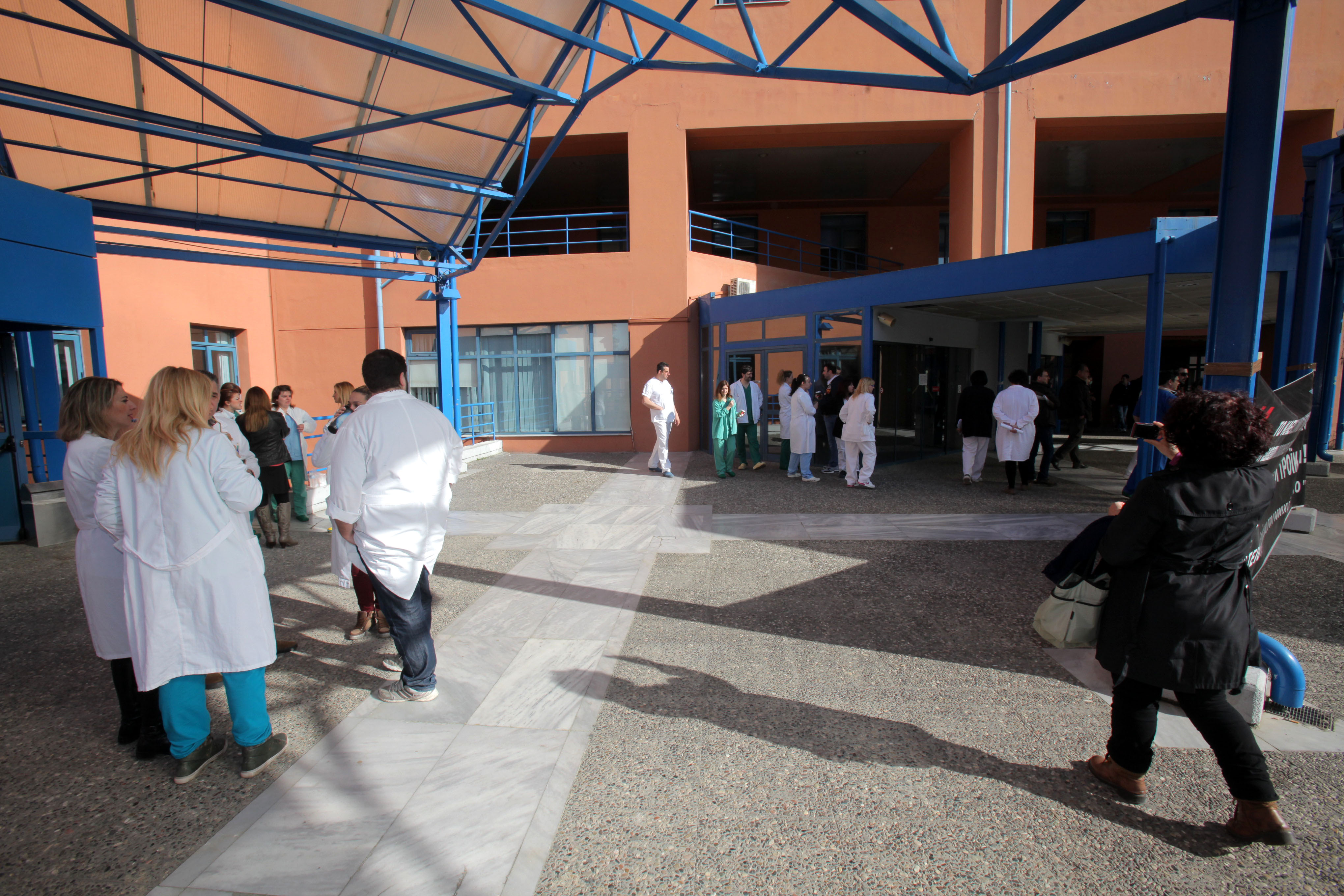 Χωρίς εξωτερικά ιατρεία το Αττικόν Νοσοκομείο λόγω κινητοποιήσεων