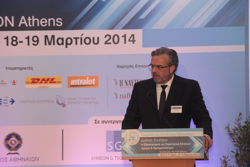 Χρ. Μεγάλου: Βιώσιμη ανάπτυξη μόνο μέσω των εξαγωγών