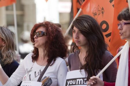 Ενταση στο πανεκπαιδευτικό συλλαλητήριο στην Αθήνα