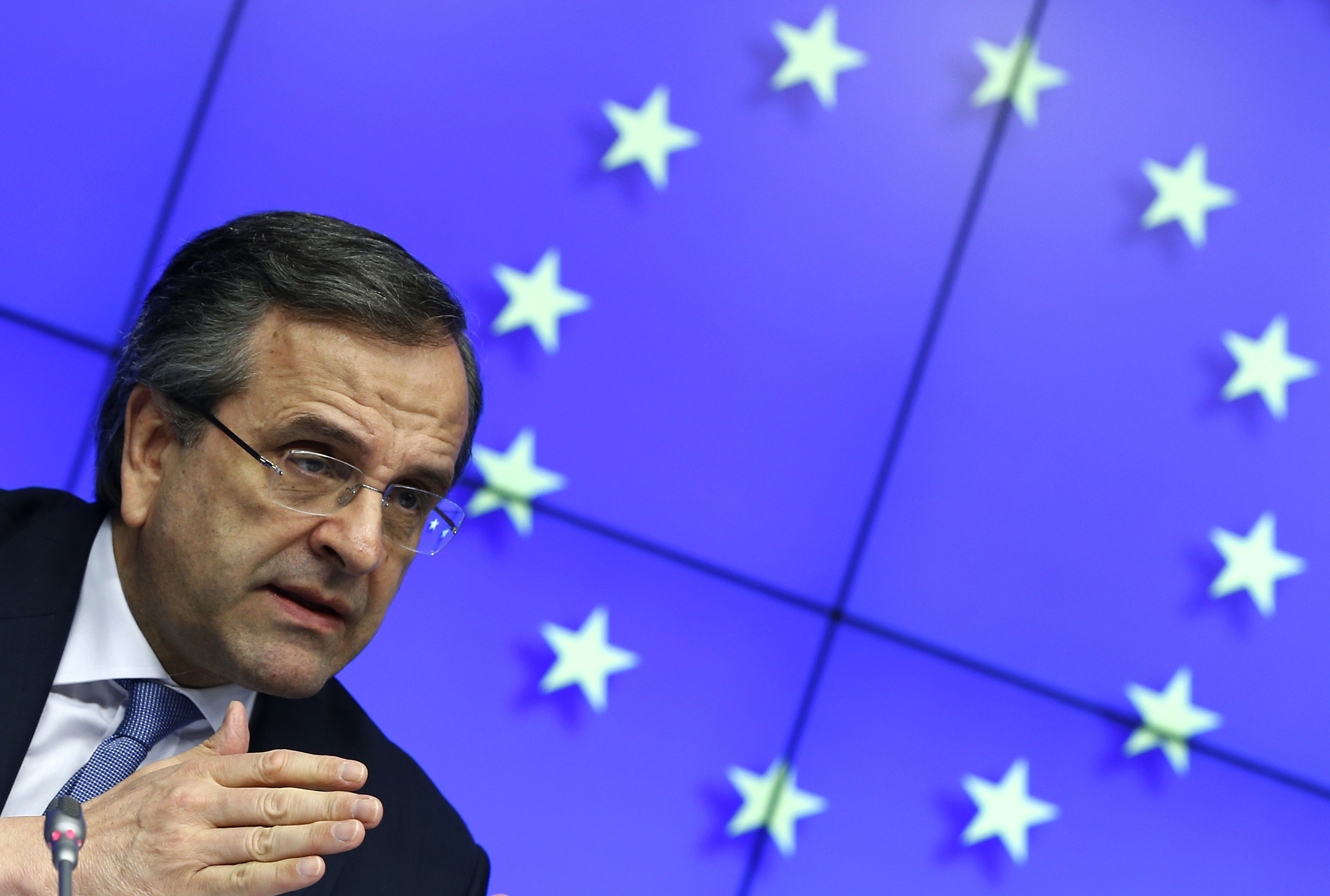 Βρυξέλλες: Συγχαρητήρια Ντράγκι σε Σαμαρά για την οικονομία