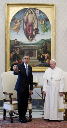 Η καταπολέμηση της φτώχιας στη συνάντηση Ομπάμα-Πάπα Φραγκίσκου