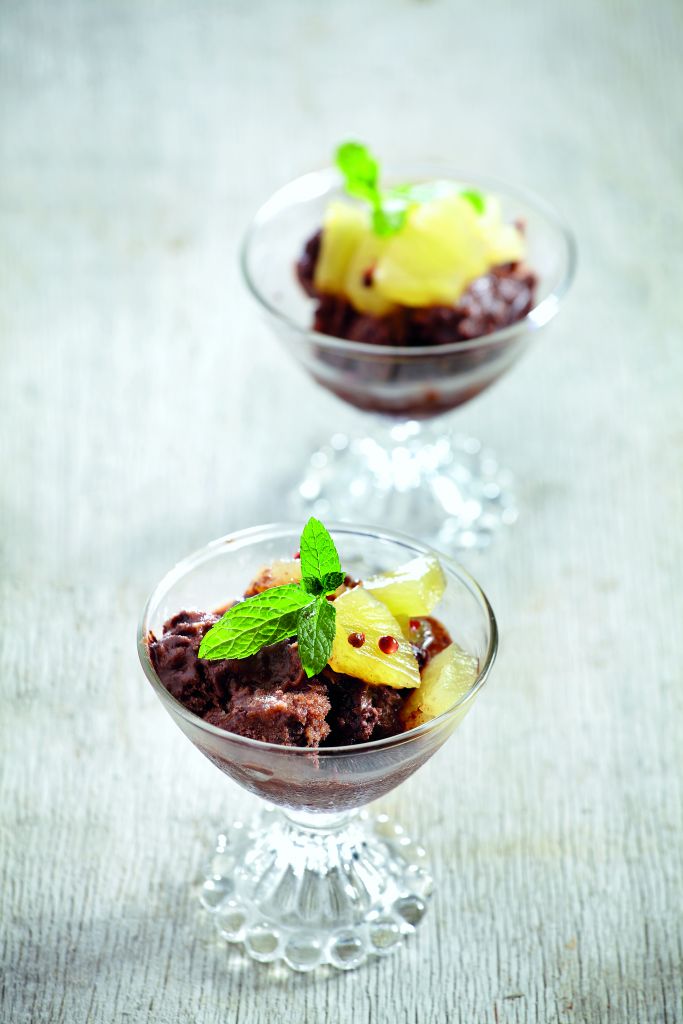 Γρανίτα με ανανά