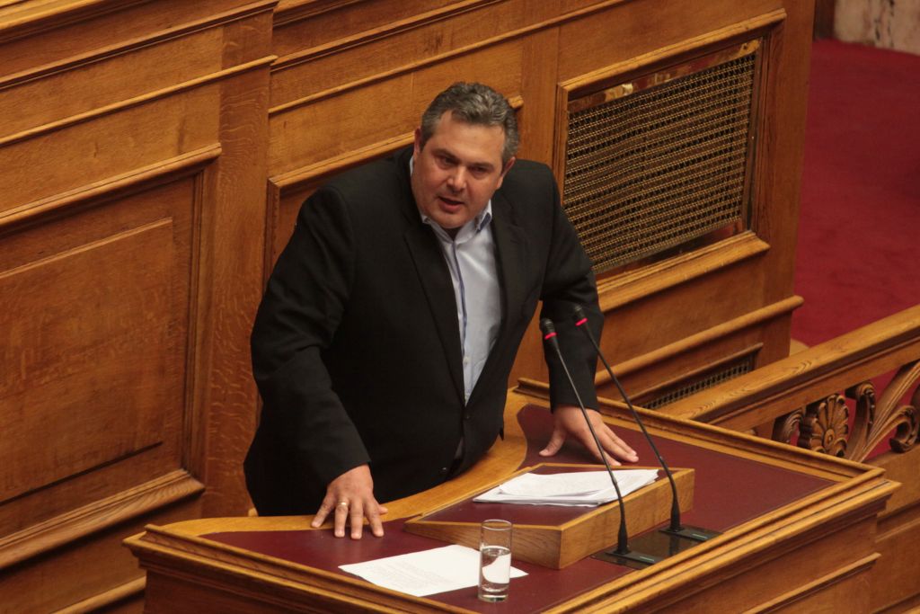 Καμμένος: Η κυβέρνηση νομοθετεί με ξένες εντολές