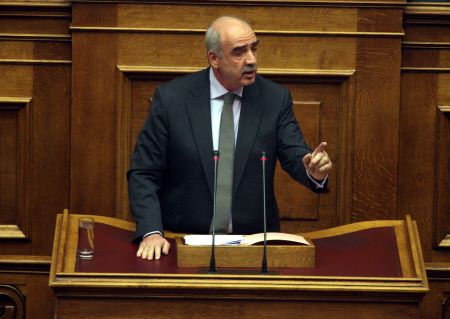 Κατά της κατάργησης του μπόνους των 50 εδρών ο Μεϊμαράκης