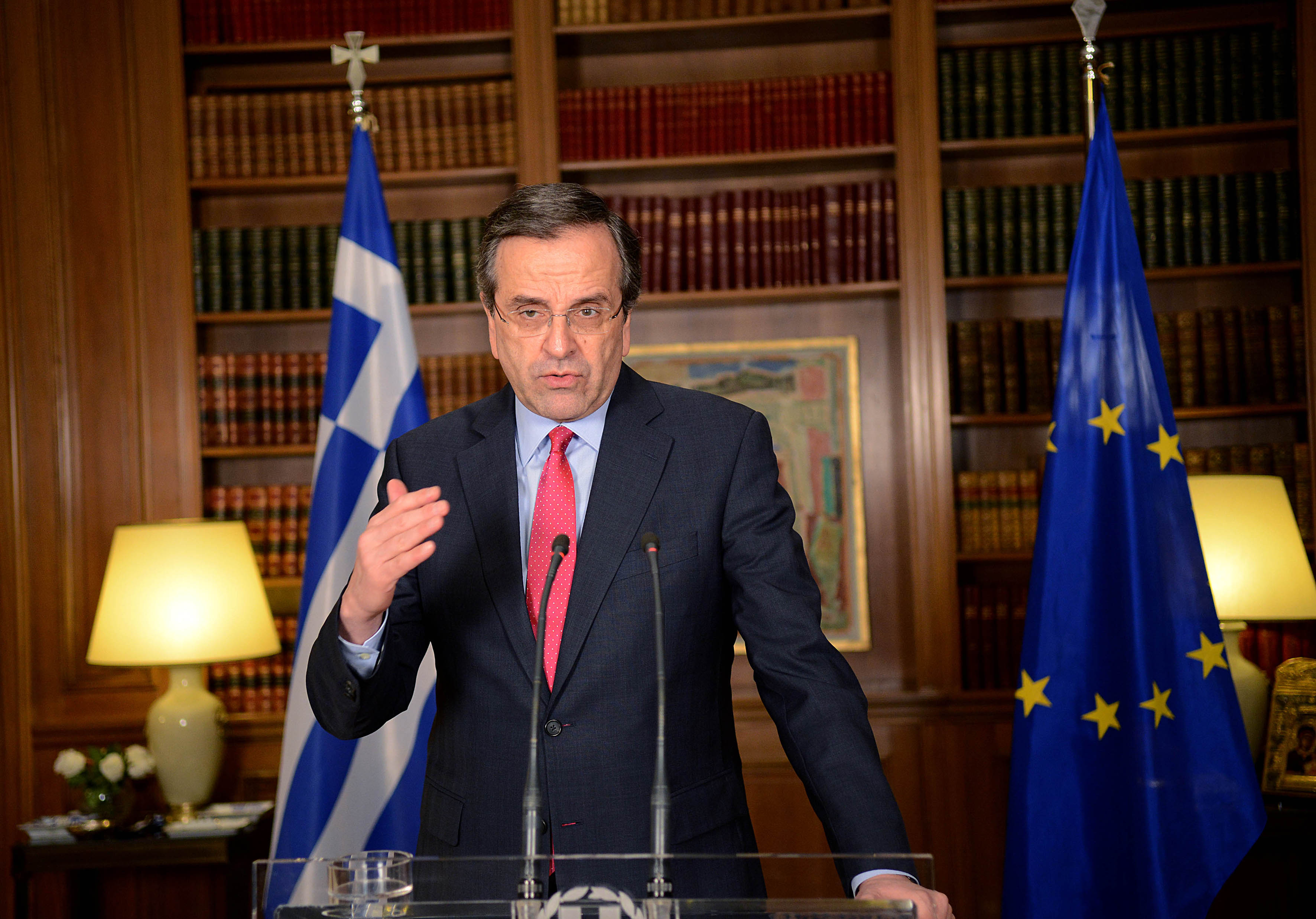 Σαμαράς: Οι αγορές εμπιστεύτηκαν την ελληνική οικονομία